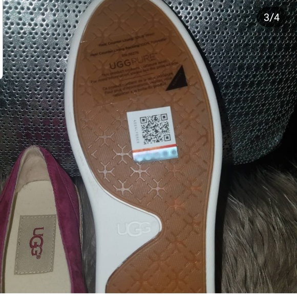 Pink UGG ribbon tie up - Picture 3 of 4